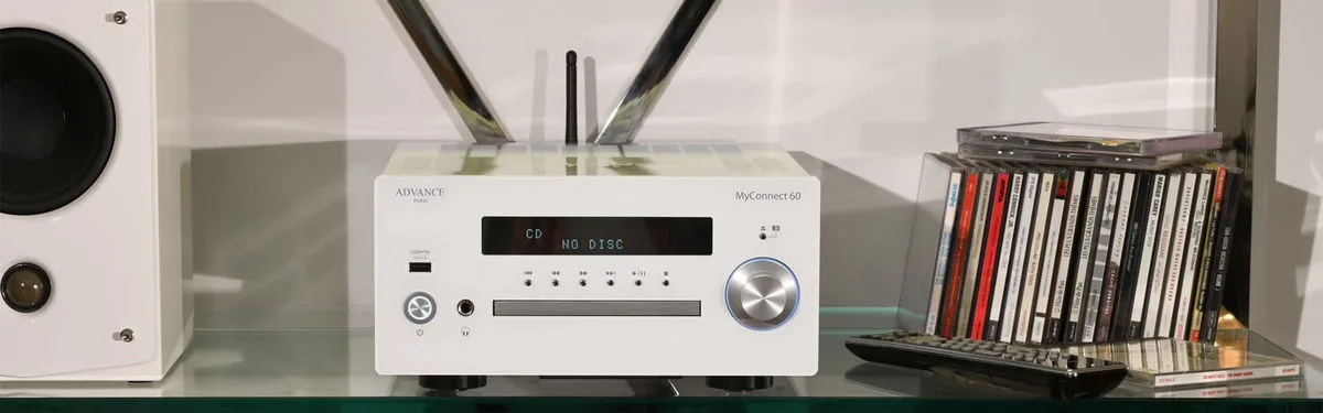Advance Paris My Connect 60 Blanc Amplis hi-fi stéréo