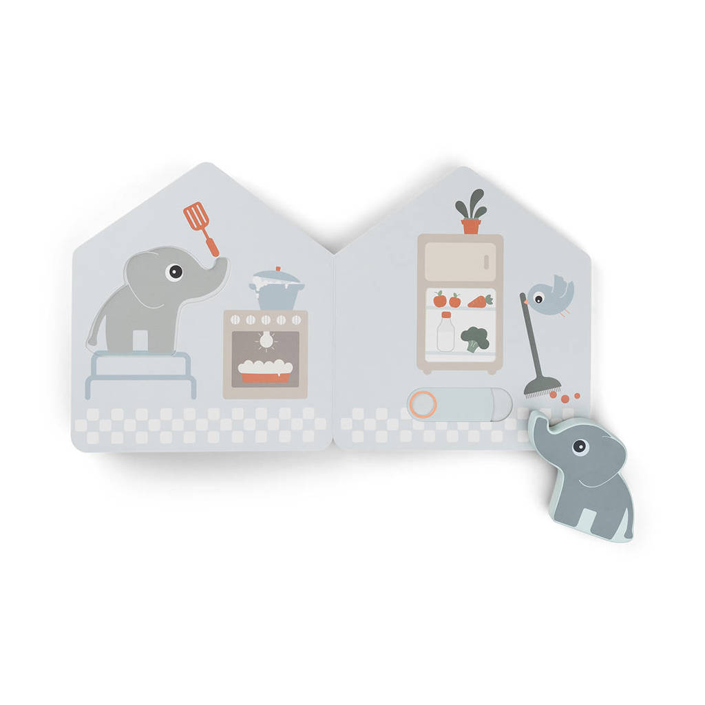 Elphee's home board book Deer friends Colour mix