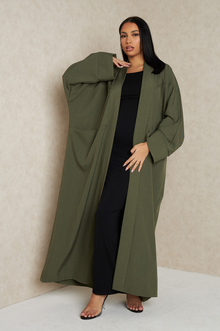 Kimono kaki ample