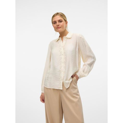 Vero Moda Gina Skjorte, Birch, XL