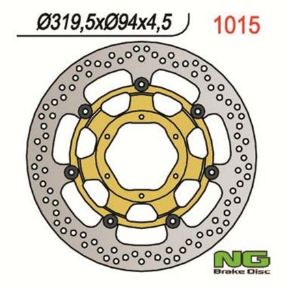 Disque de frein Rond NG flottant