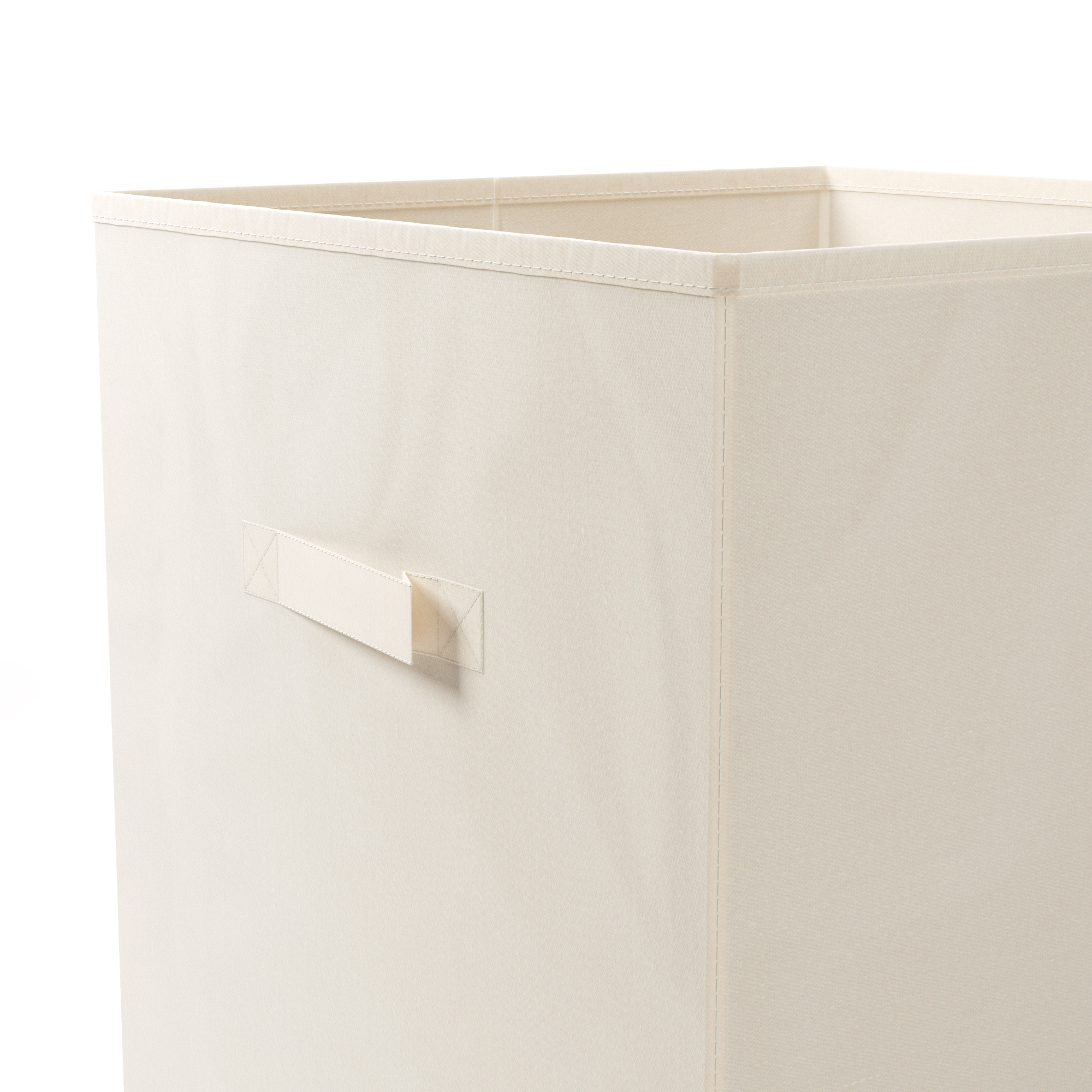 Aufbewahrungsbox 33 x 33 cm 2er Set beige