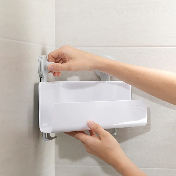 Étagère de douche en coin avec miroir easystore Joseph Joseph