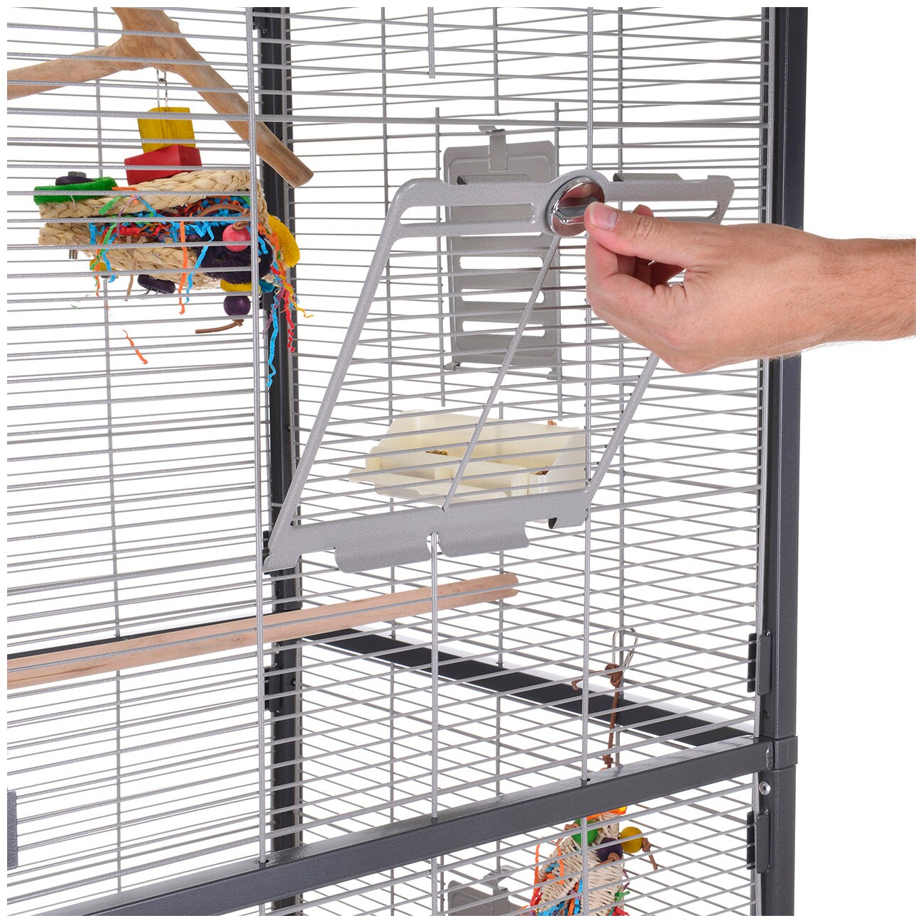 Montana Cages Käfig Sevilla I dunkelgrau