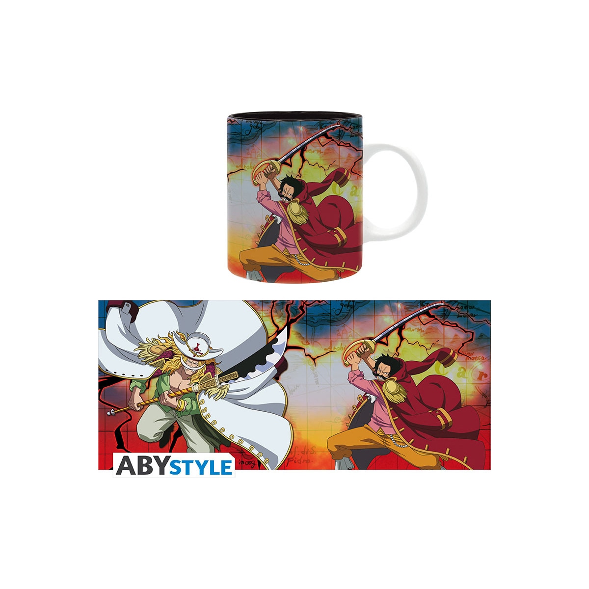 ABYStyle One Piece krus (Roger vs Whitebeard)