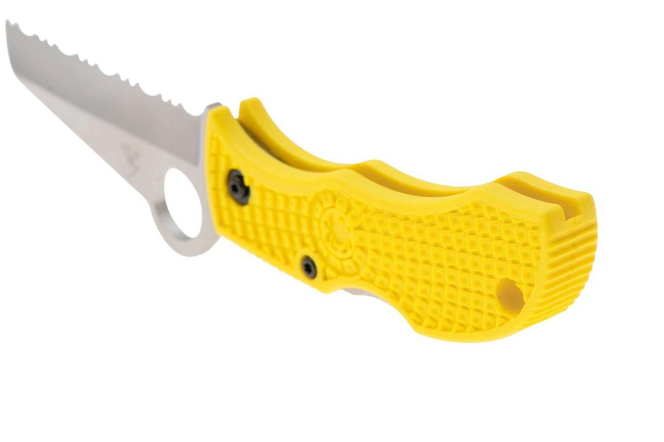 Spyderco ManBug Salt MYLS serrated zakmes