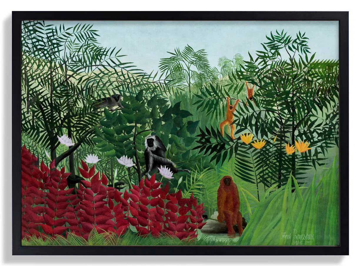 Tropischer Wald von Rousseau Kunstdruck