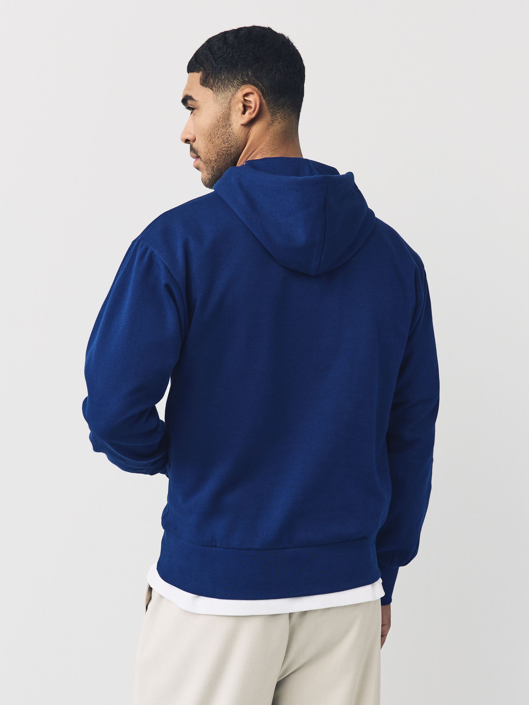 Marineblauw - adidas hoodie