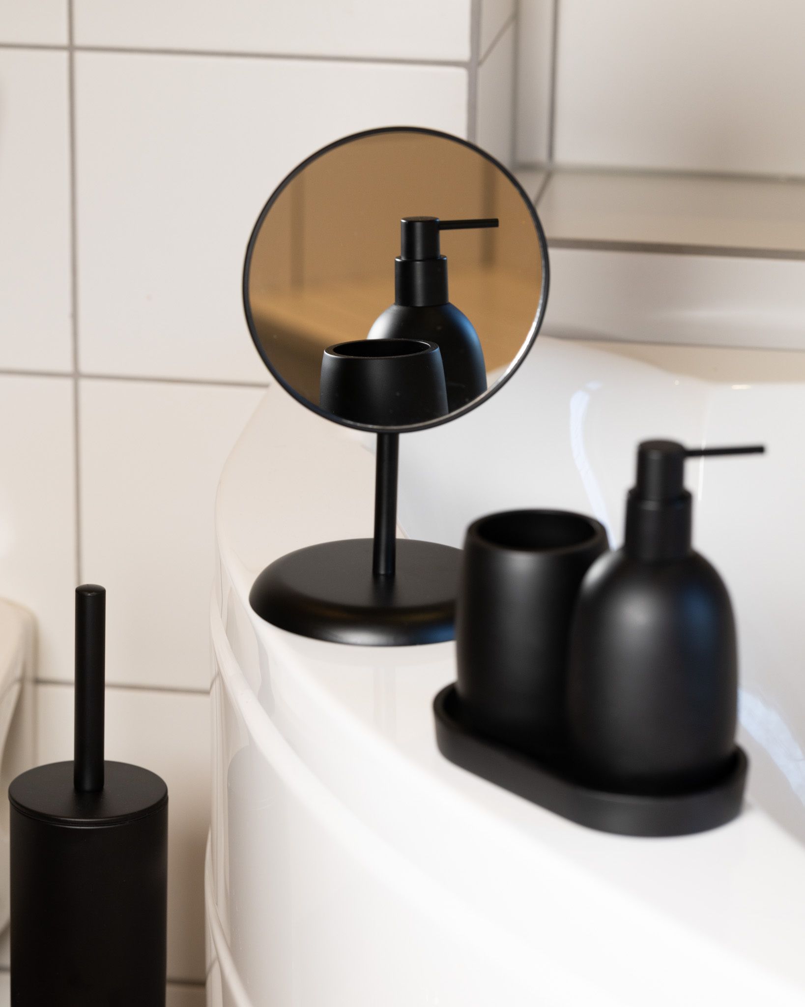 Toalettbørste med holder Dreamy