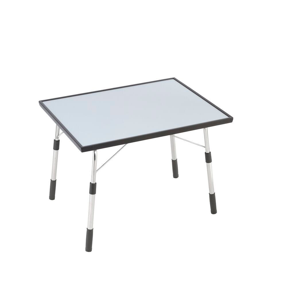 Klappbarer Campingtisch Louisiane Spanplatte Grau Carbon-Alu Brut