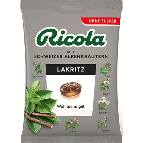 Lakritz Kräuterbonbon