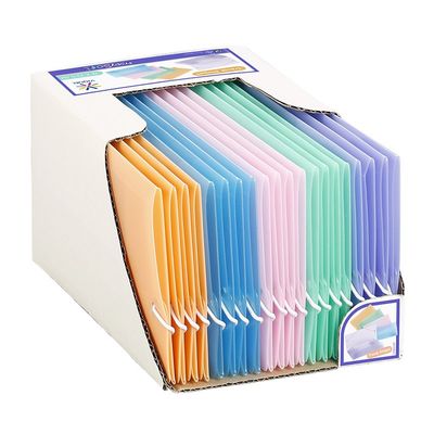 Viquel Propysoft - Chemise polypro à rabats - format chéquier - disponible dans différentes couleurs