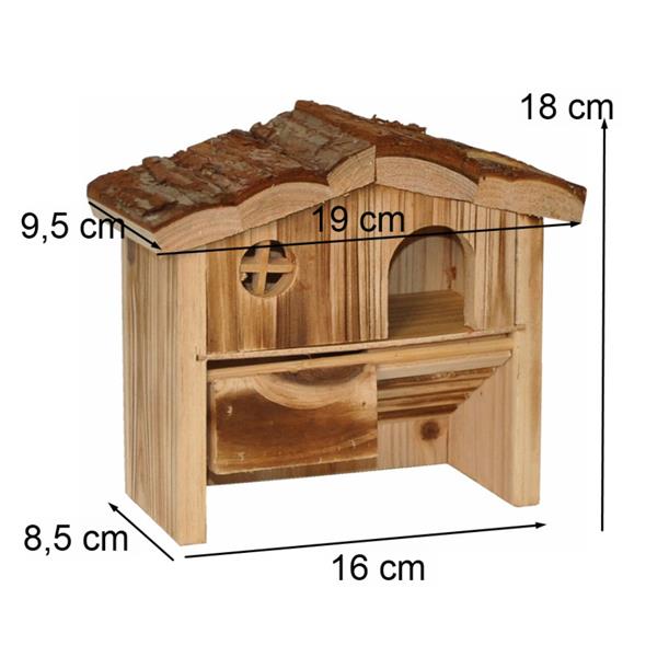 Nanook Nagerhaus Kleintierhaus 18 x 9 x 17 cm