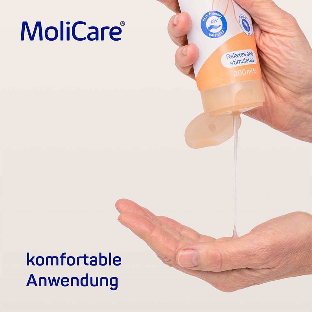 MoliCare Skin Hautfluidgel, zum Lösen von Verspannungen des Nackens, der Schultern, Arme oder Beine