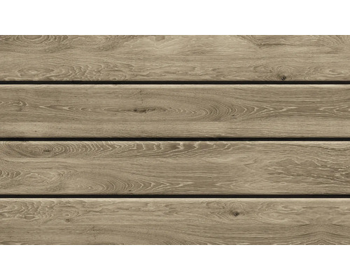 Opbergbox, kussenbox Keter Signature Ashwood 570 L houtlook antraciet/bruin