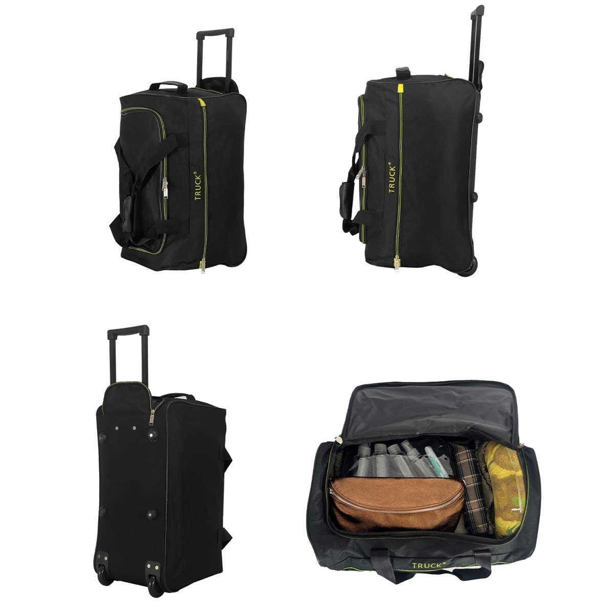 Truck Sac de voyage cabine avec roulettes 34L Truck polyester taille S 50.50cm
