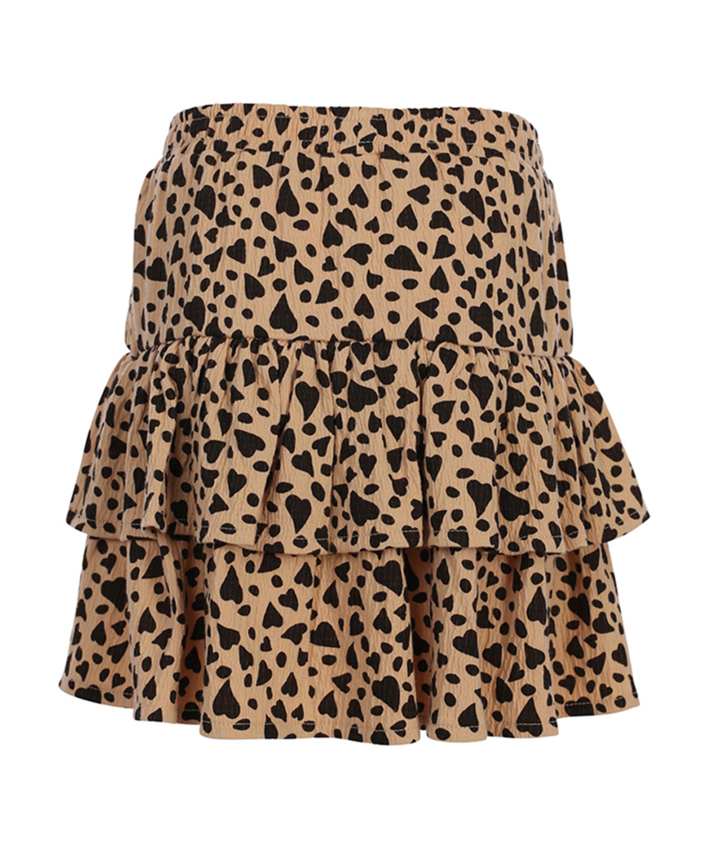 Looxs Little Meisjes rok beige