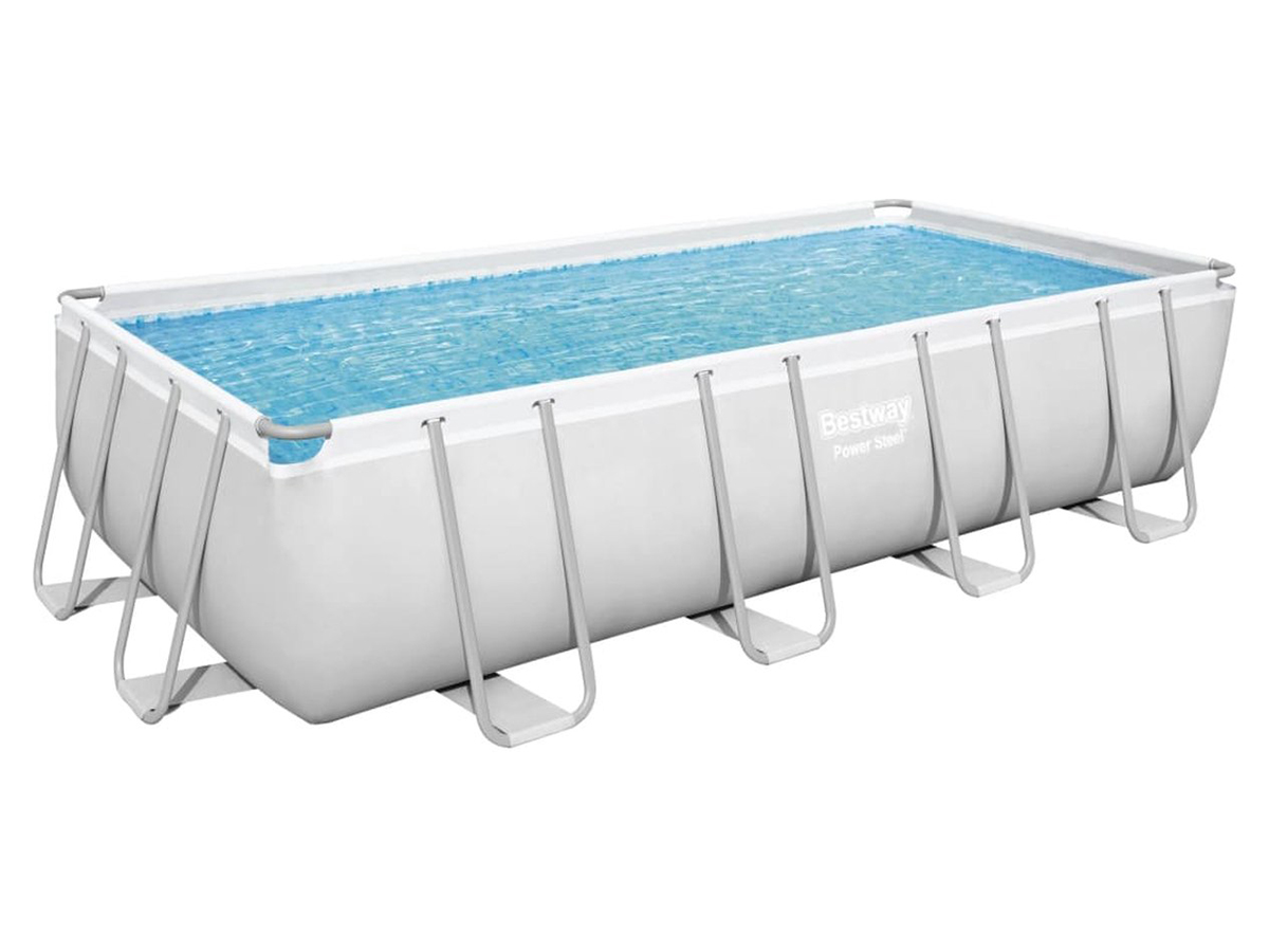 Bestway Power Steel 488x244cm zwembad met accessoires