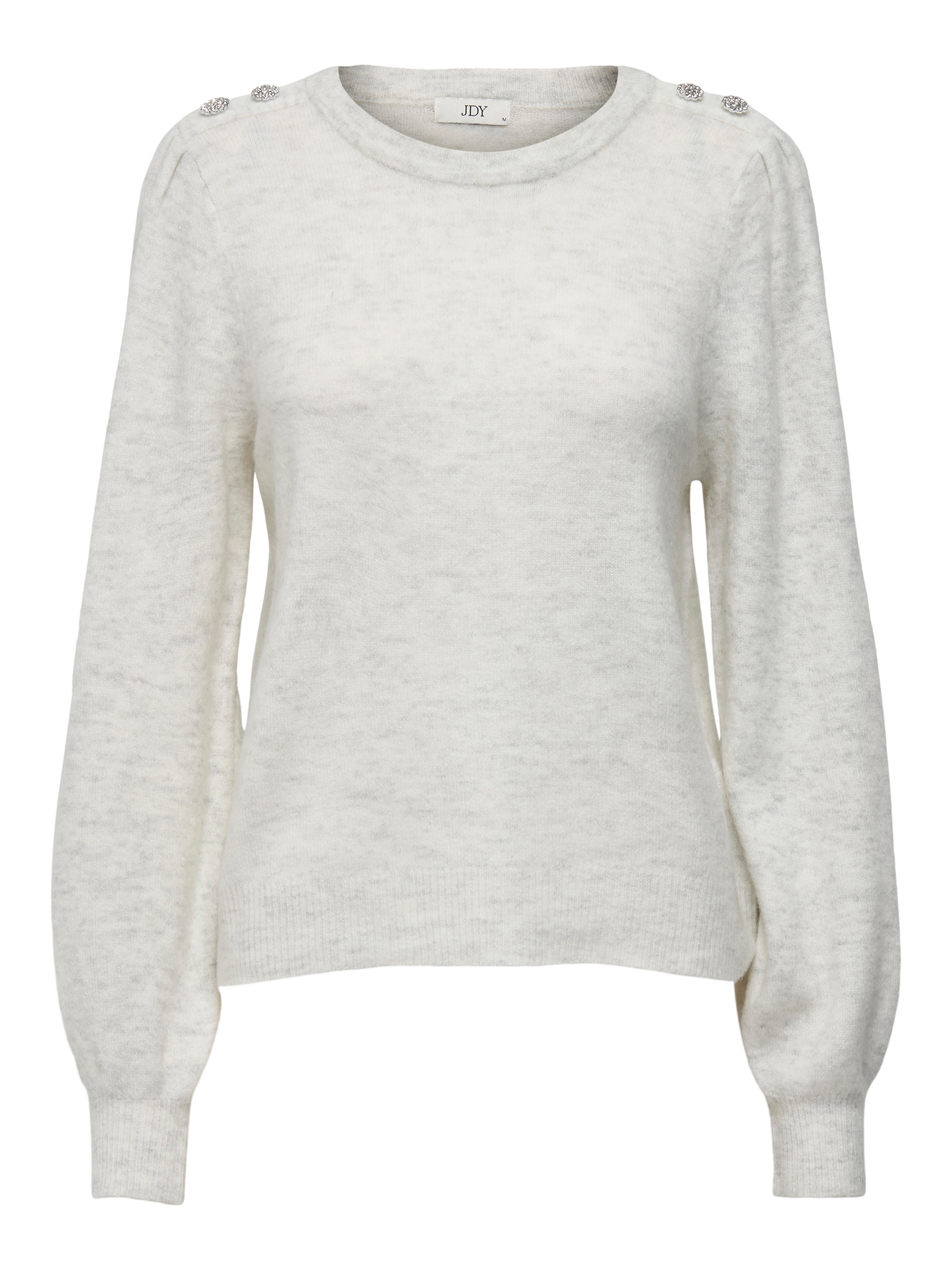 JDYELANORA Strickpullover Cloud Dancer