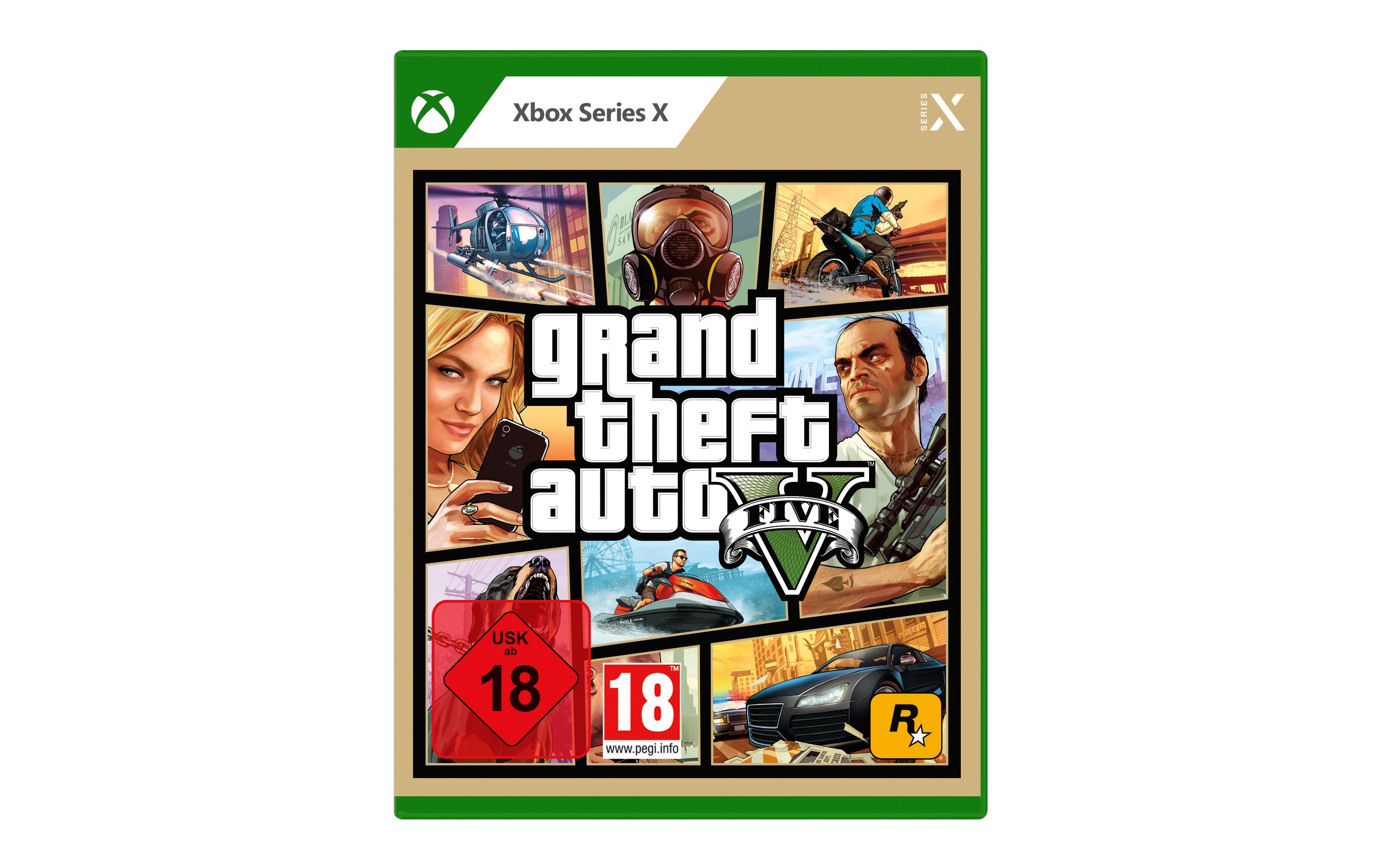 Grand Theft Auto 5Open-World-Actionspiel für die Xbox Series X