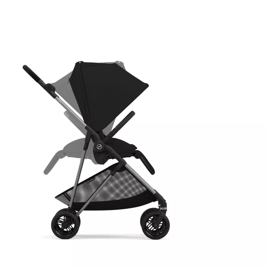 cybex GOLD Kinderwagen Melio Moon Black