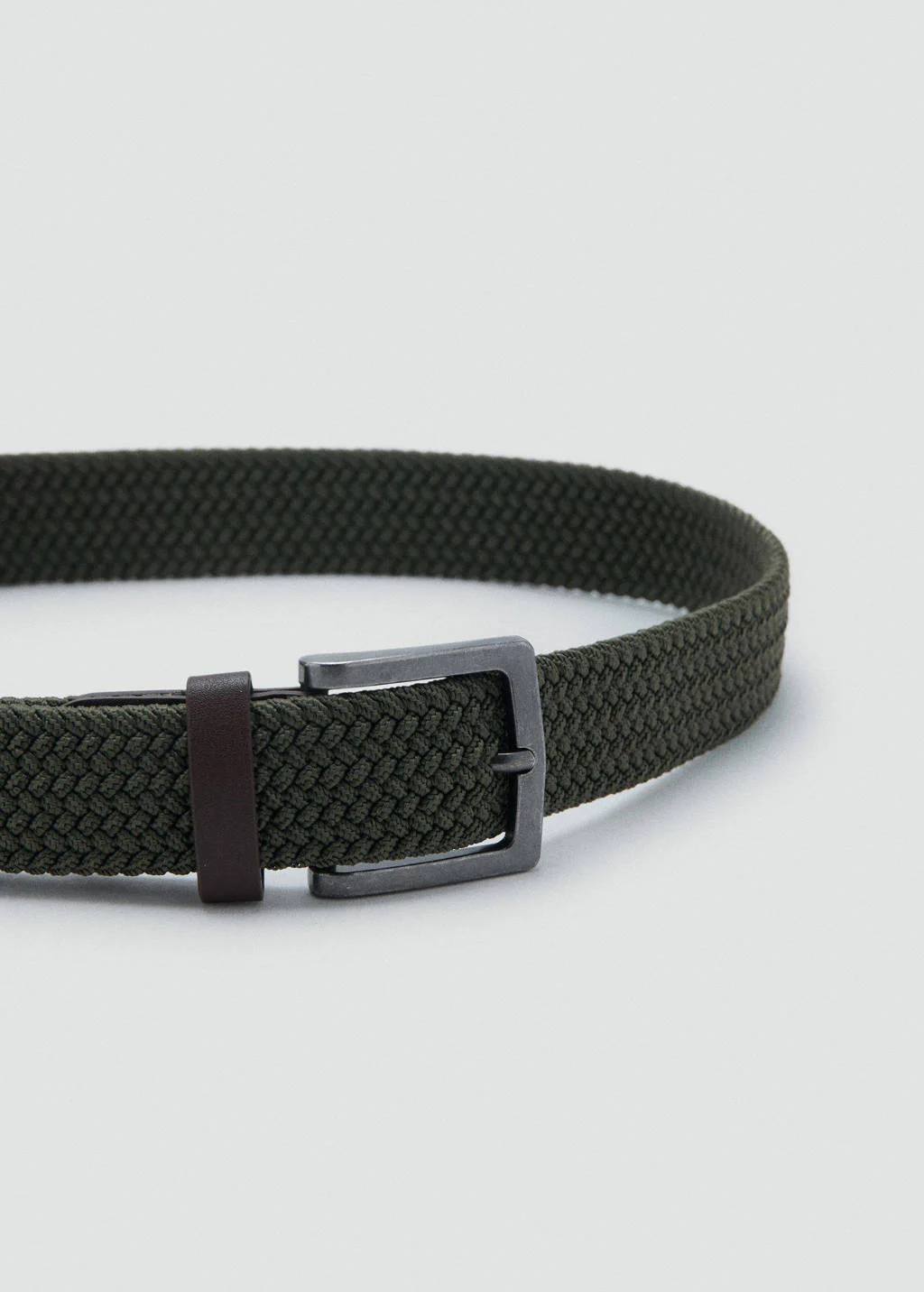 MANGO TEEN riem kakigroen