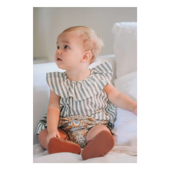 Loir Top Thais Rayé | Vert