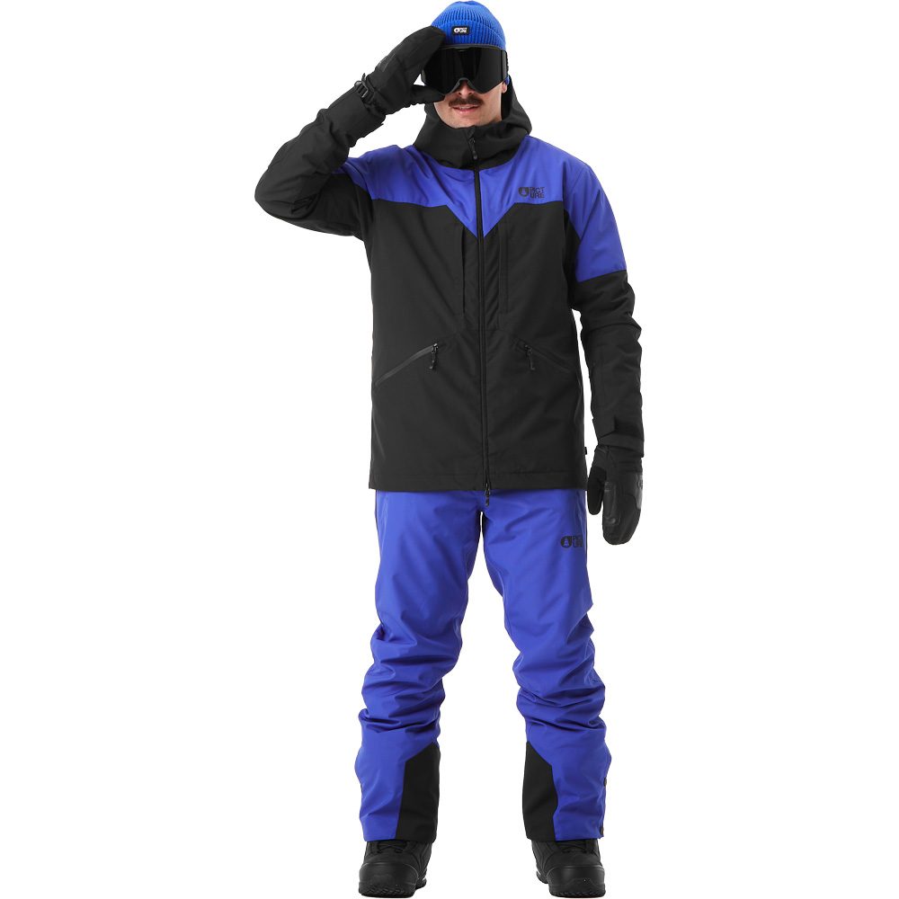 Picture Bangup Skijacke Herren deep ultramarine