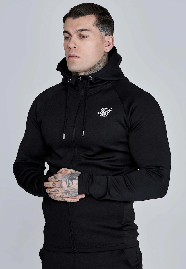 Siksilk Sweatjacke »Siksilk Sweatjacke Essentials Poly FullZip Hoodie«