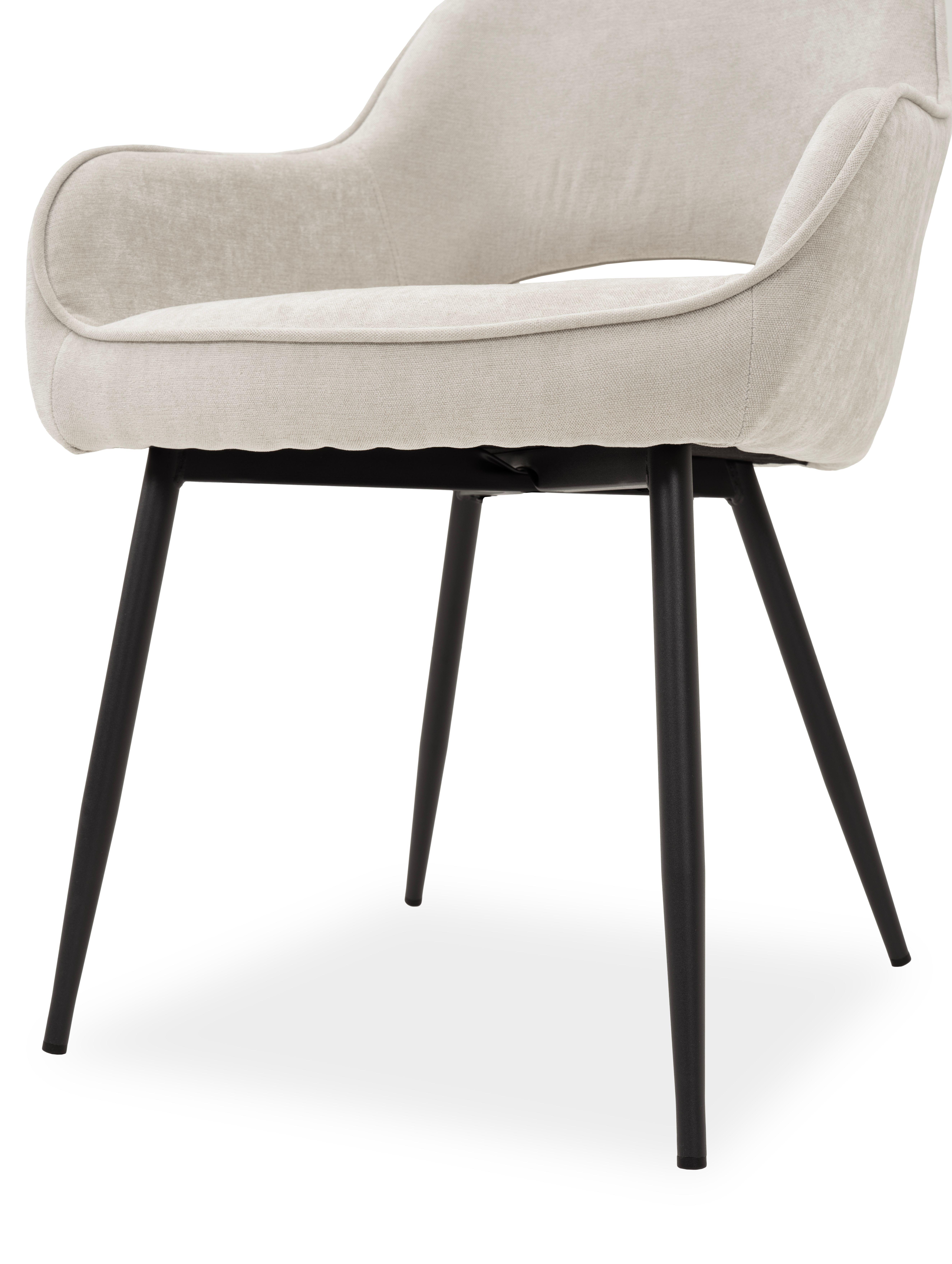 Eetkamerstoel Maloy 24 Naturel Leif B57 x D52 x H84 cm