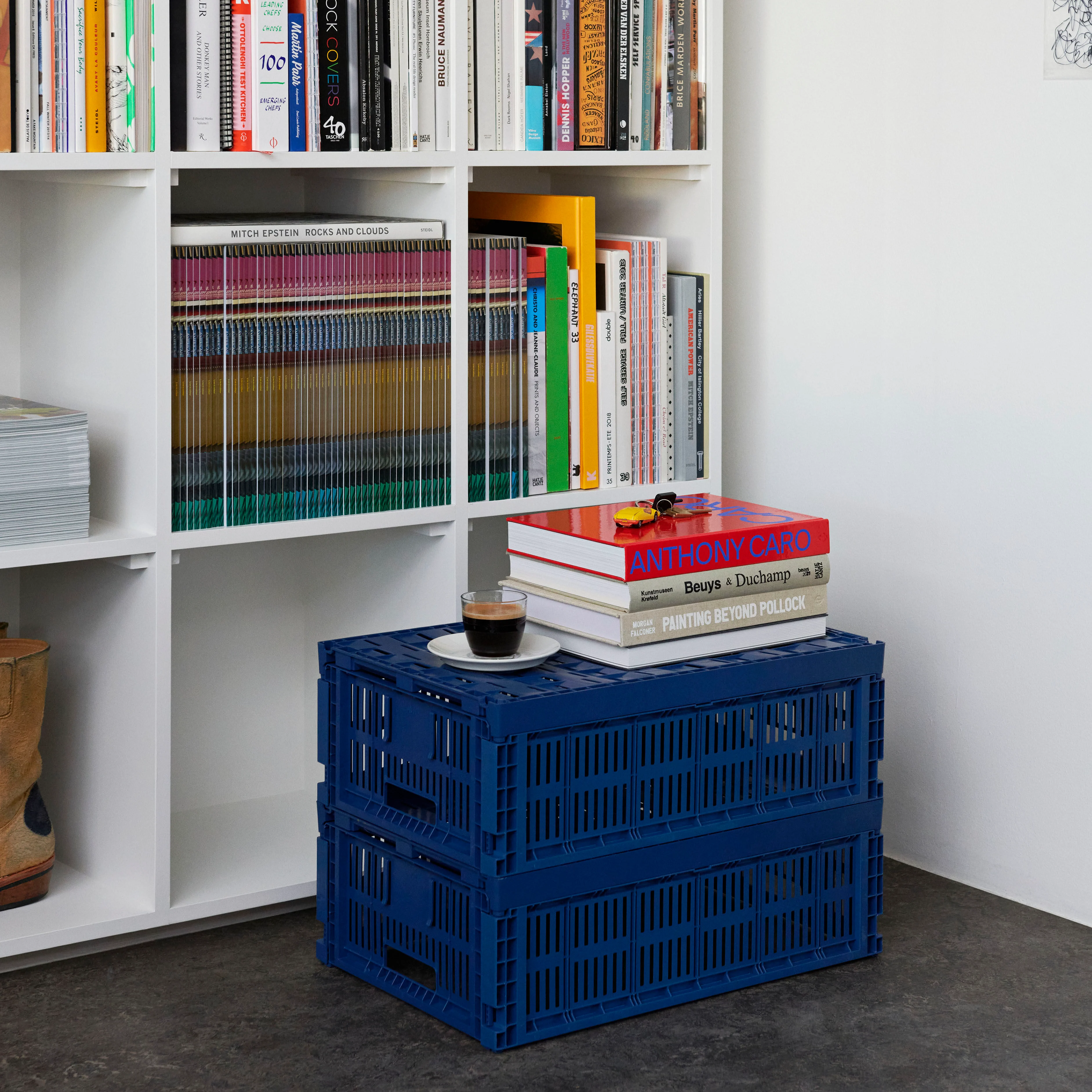 COLOUR CRATE - Panier | Bleu