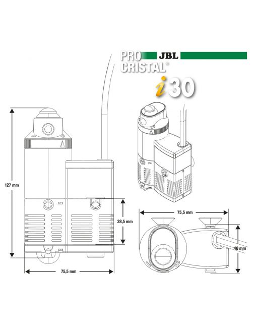 Jbl Procristal I30 - Filters - 10 Tot 60 Liter