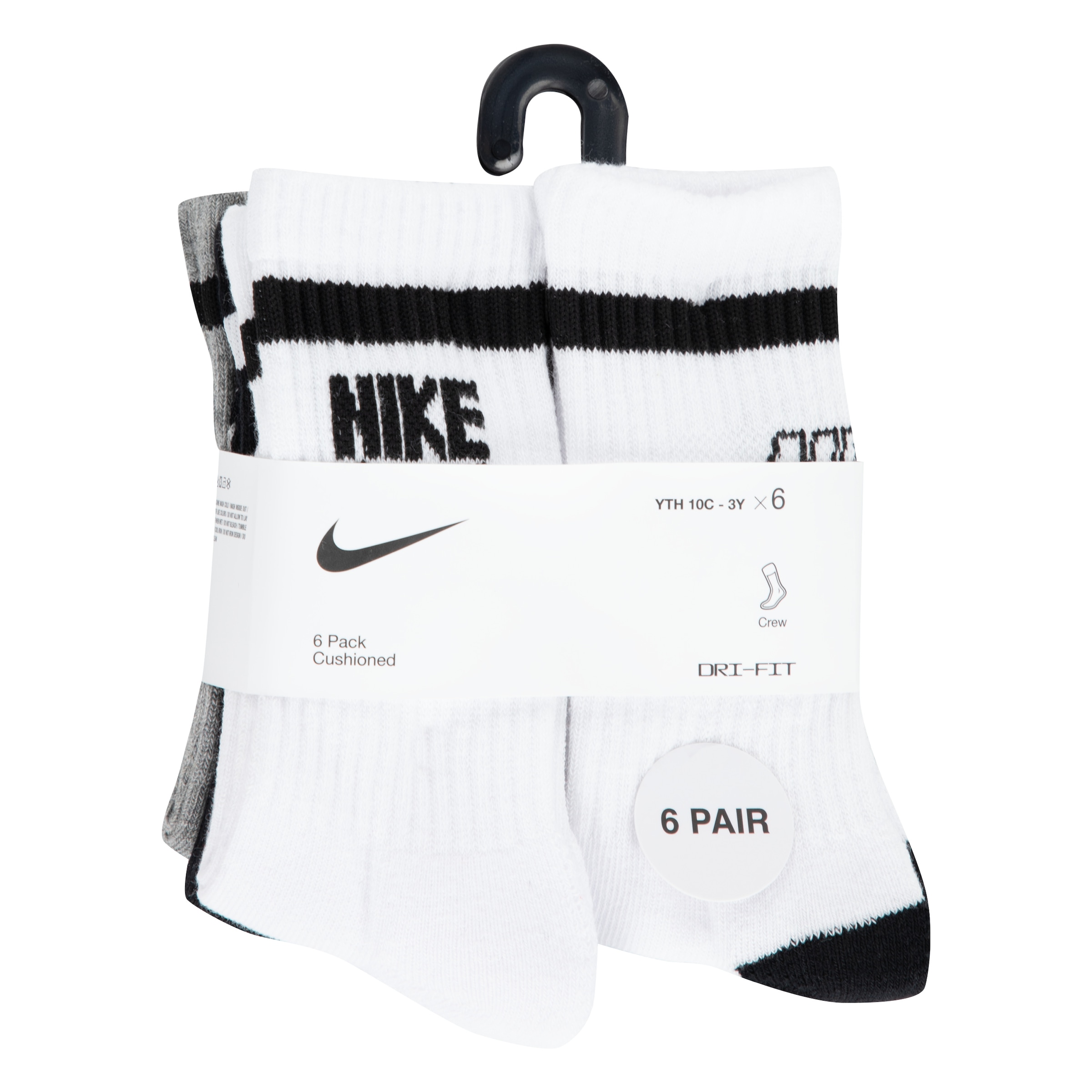 Nike Sportswear Socken »NHN NSW RETRO 6PK CREW« 6 Stk. tlg. für Kinder Gr. 27 - 34,5