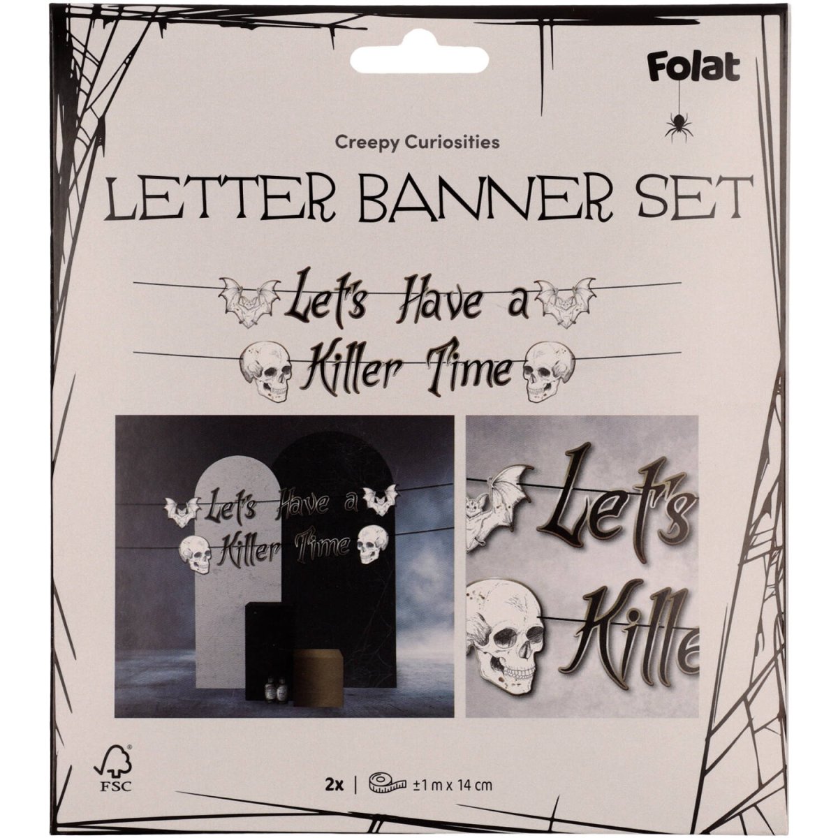 Halloween Letterslinger Let'S Have A Killer Time 1m