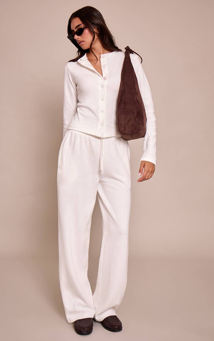 Crème Jogging Jambes Larges Toucher Doux