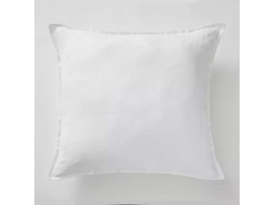 Taie d'oreiller 60 x 60 cm SOLINE Craie
