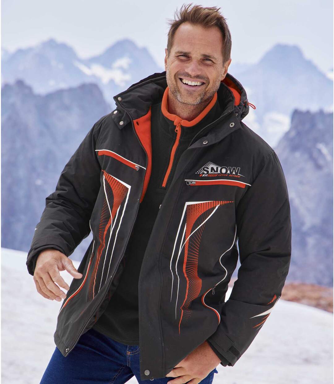Parka Ski à Capuche Winter Sport