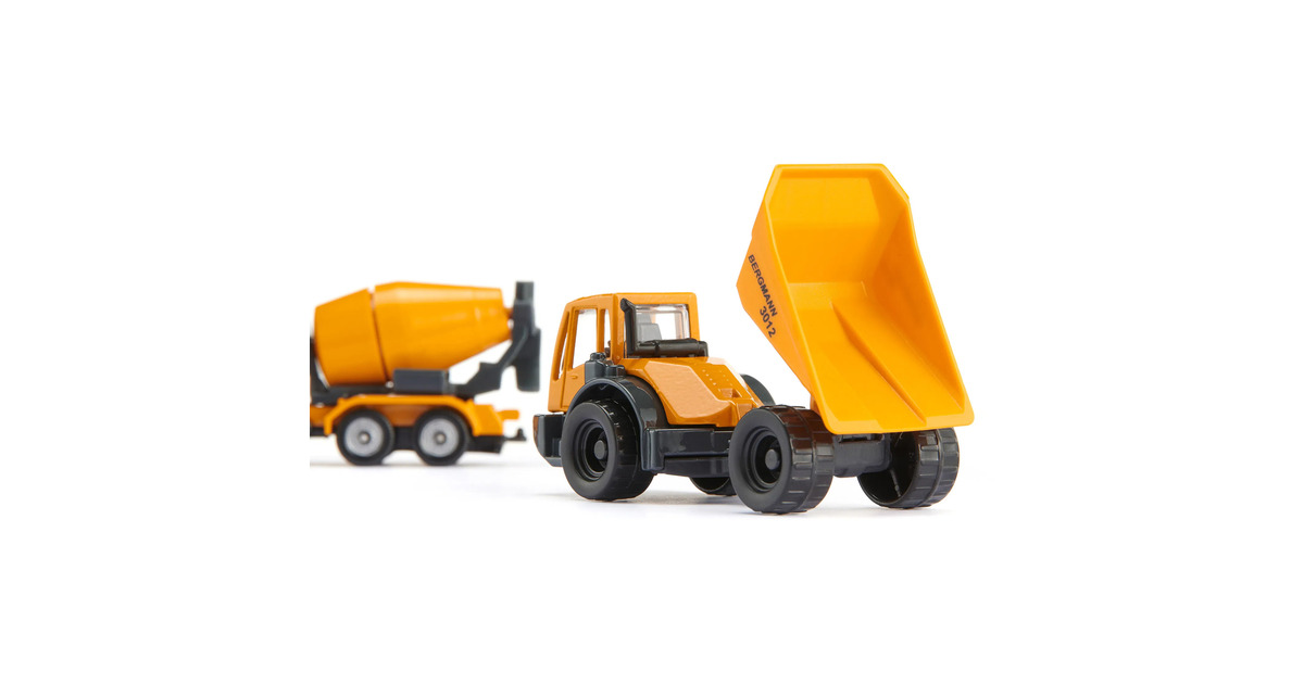 SIKUKiepwagen en betonmixer Modelvoertuig