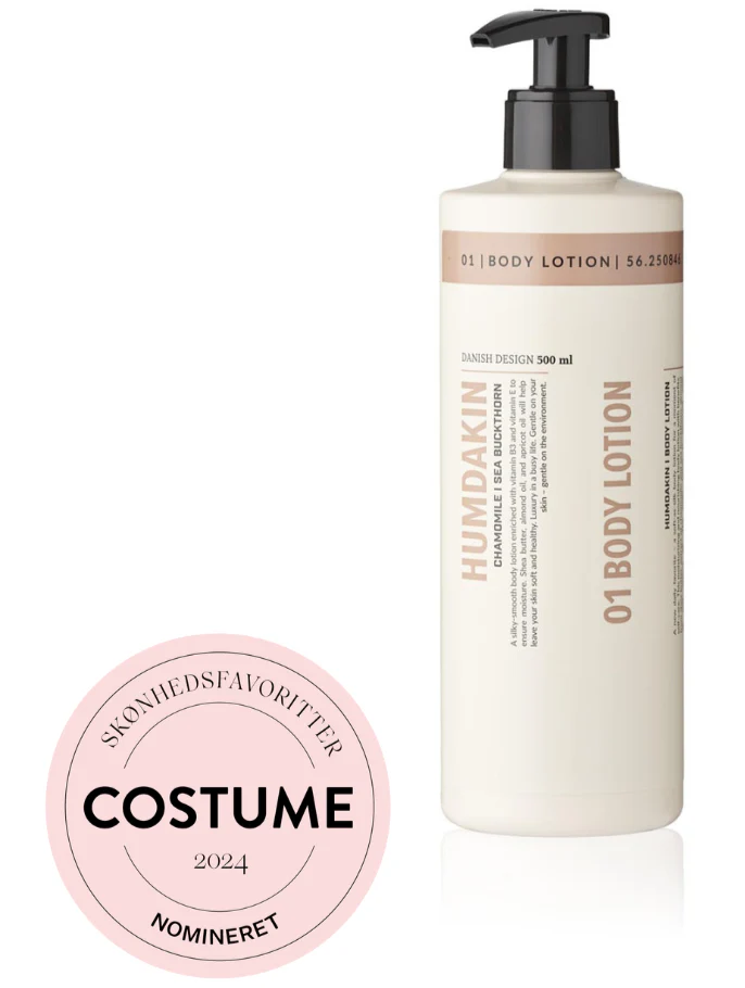 Humdakin  Body lotion, Chamomile and Sea Buckthorn - 500 ml.