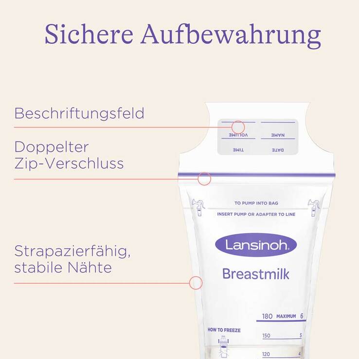 Lansinoh Muttermilchbeutel, 25 St