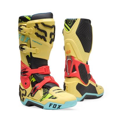 Bottes cross Fox INSTINCT 2025 - Jaune