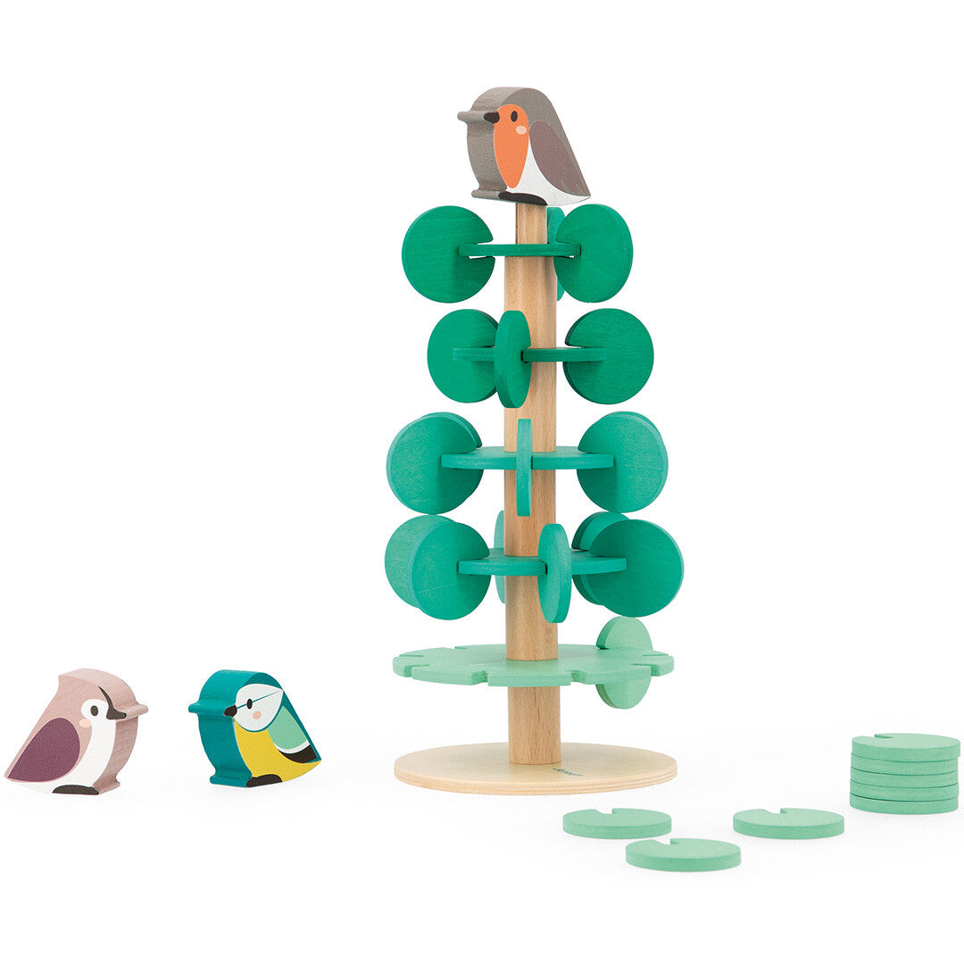 Janod wwf bouwset boom met vogels