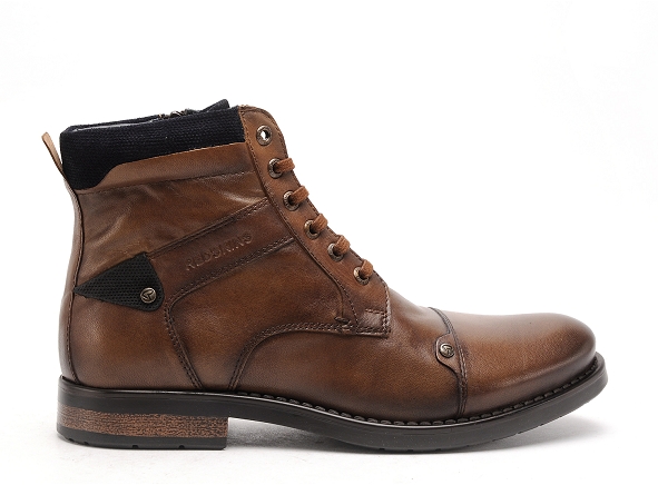Redskins boots bottine homme nervous marron