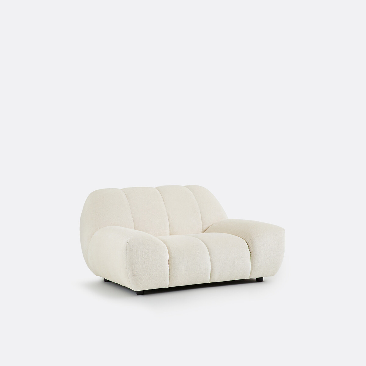 LA REDOUTE INTERIORS<br>Poltrona XL, Dik Fluweel, Nuria