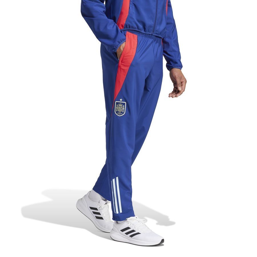 Espagne Bas de Survêtement Tiro 24 - Bleu/Rouge
