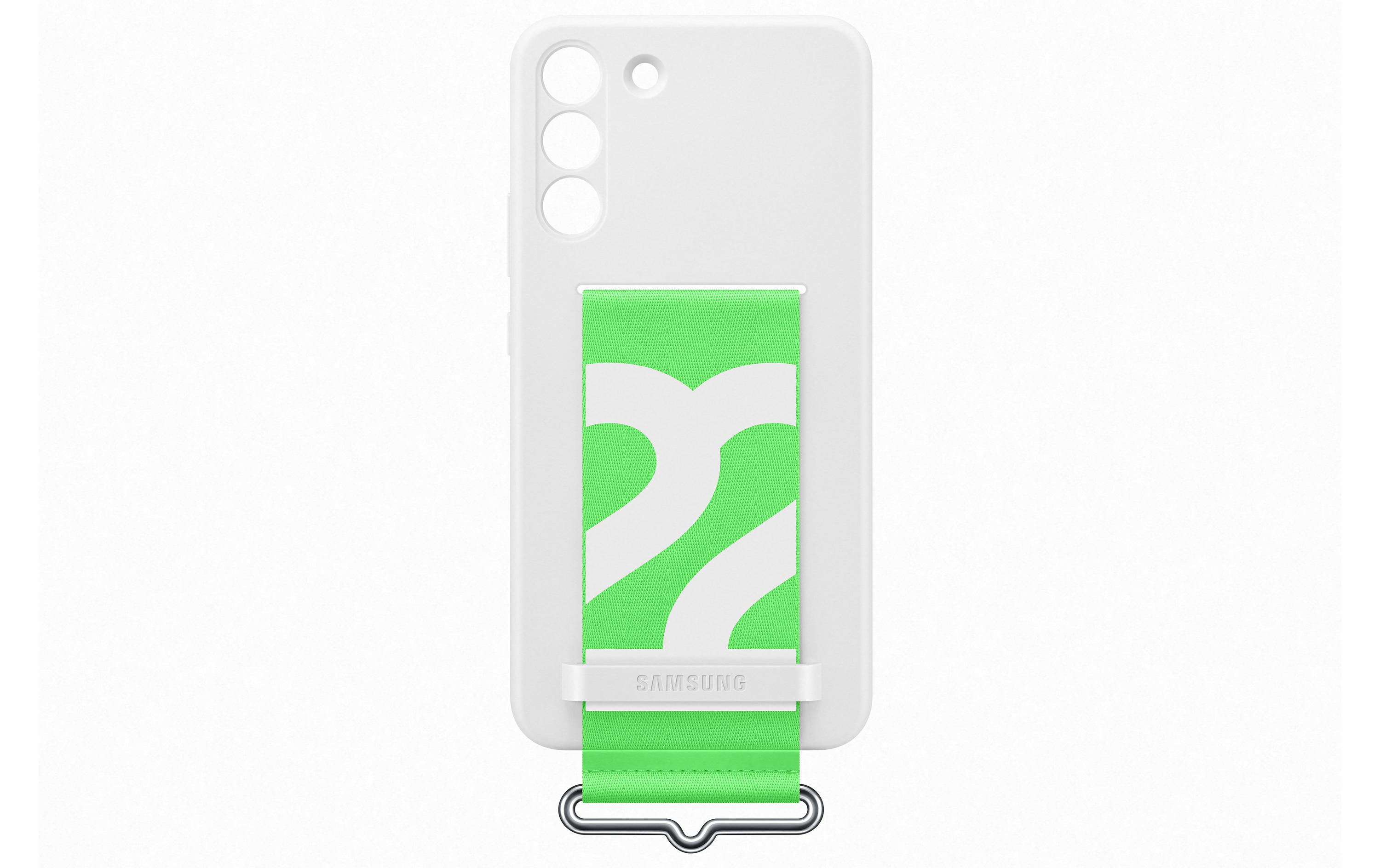 Back Cover EF-GS906 Silicone Galaxy S22+ mit RiemenSilikon-Schutzhülle mit Riemen für das Samsung Galaxy S22+ 5G