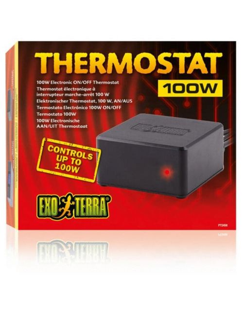Exo Terra Thermostaat Aan\/Uit 300w - Verwarming - 100 Watt