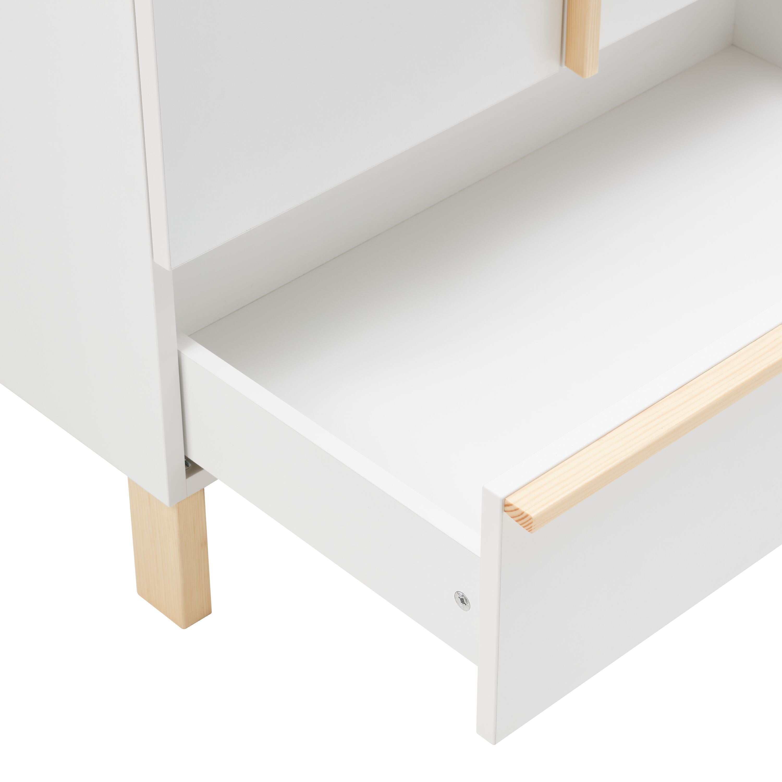 MIO Wickelkommode - Weiss / B: 80.0 cm x T: 52.0 cm x H: 90.0 cm