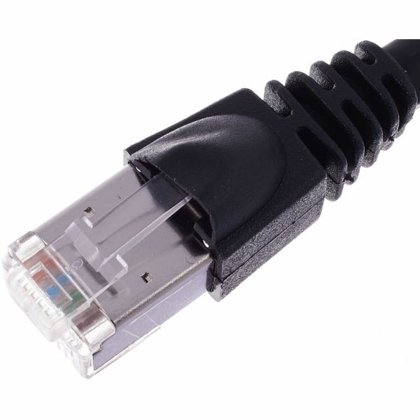 Telegärtner CAT6A Patchkabel 0,25m, sw