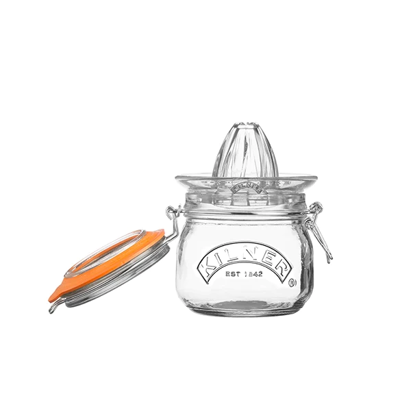 Presse agrume et bocal de conservation en verre 500 ml Kilner